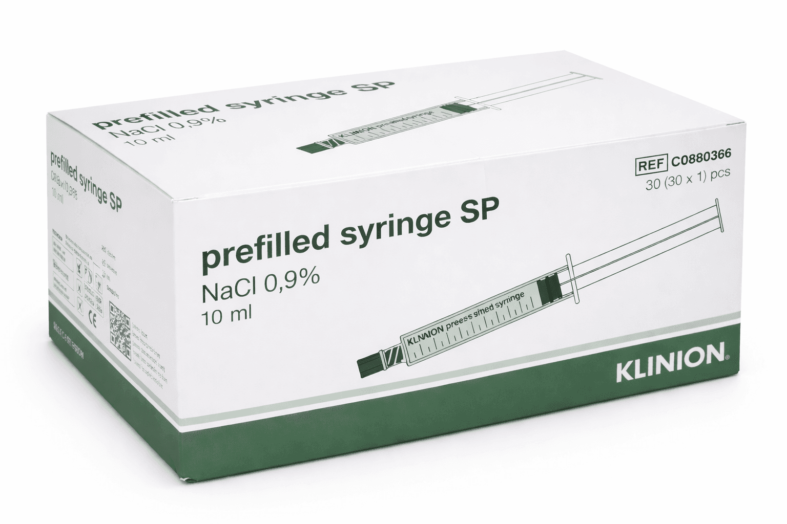 Klinion 5ml Prefilled Saline Syringe (30)