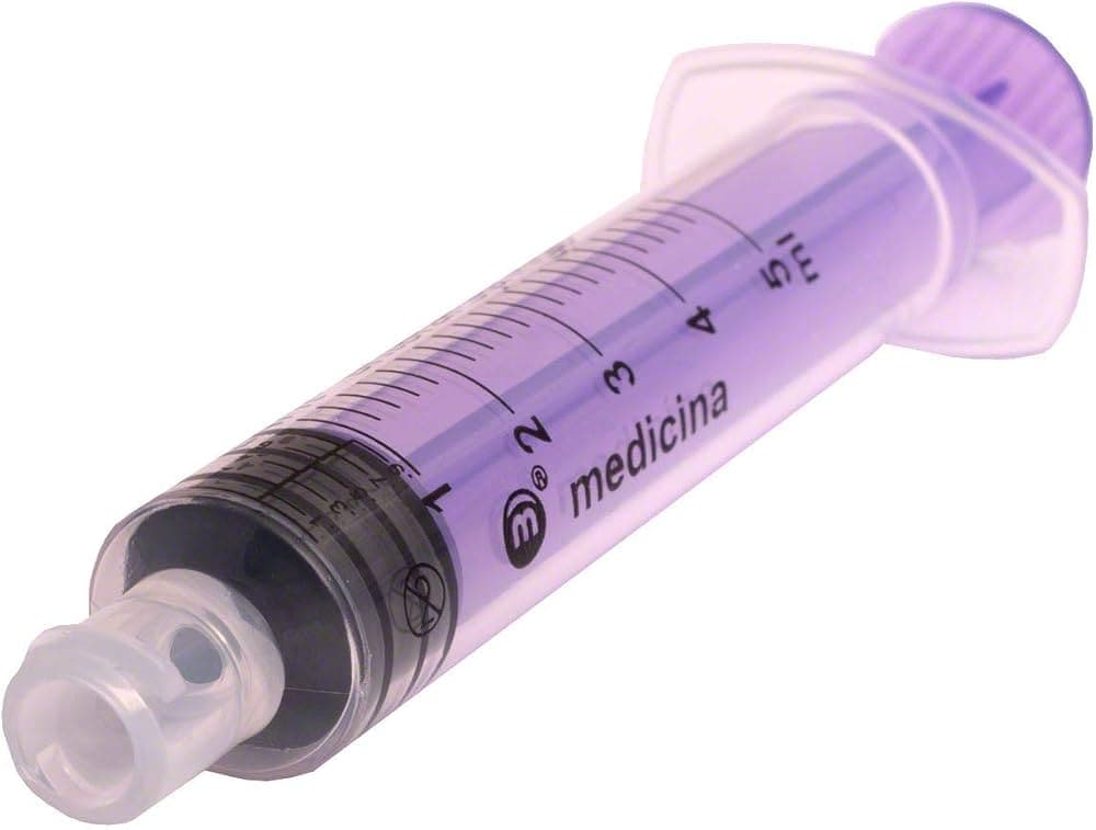 ENFit 5ml Enteral REUSABLE Syringe (100)
